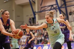 «Минск» победил «Горизонт» в первом матче финала женского чемпионата Беларуси по баскетболу (74:51)