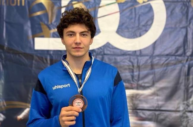 Алексей Рекиш завоевал «бронзу» на этапе Кубка Европы U-23 по фехтованию