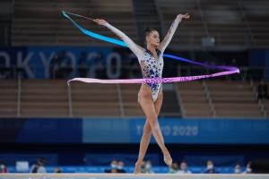 Алина Горносько стала лучшей на этапе Кубка мира по художественной гимнастике в Греции