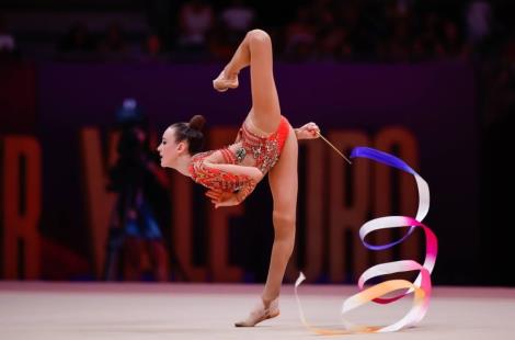 Алина Горносько выиграла многоборье на национальном чемпионате по художественной гимнастике