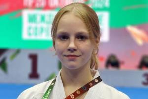 Алина Лобацевич завоевала бронзовую медаль на юниорском чемпионате Европы по каратэ