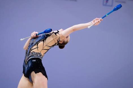 Анна Каменщикова завоевала бронзовую медаль на III этапе Кубка сильнейших по художественной гимнастике