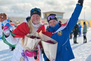 Анна Королева и Анна Мачехина стали призерами в спринте классическим стилем по лыжным гонкам на Кубке Селигдара