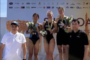 Анна Максимова выиграла Кубок Азии по триатлону в Казахстане