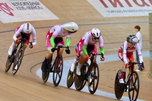 Анна Терех одержала победу на чемпионате России по велоспорту на треке в многодневной гонке