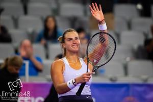 Арина Соболенко уступила Марии Саккари в матче Итогового турнира WTA (2:6, 4:6)