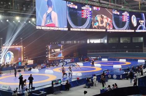 Аркадий Погосян – бронзовый призер XVI Международного турнира по вольной борьбе памяти Дмитрия Коркина