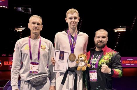 Артём Плонис — бронзовый призёр чемпионата Европы!