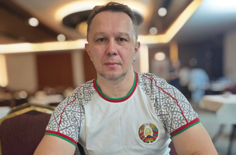 Белорус Андрей Валюк выиграл серебро на этапе Кубка мира по шашкам-64