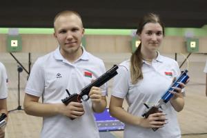 Белорус Иван Казак выиграл золотую медаль в стрельбе из пневматического пистолета на || Играх стран СНГ