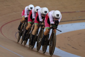 Белоруски завоевали серебро в командной гонке преследования на чемпионате России по велоспорту