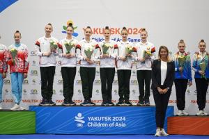 Белорусские гимнастки завоевали «золото» Игр «Дети Азии»