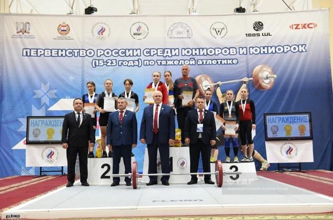 Белорусские тяжелоатлеты выиграли пять золотых медалей на открытом первенстве России