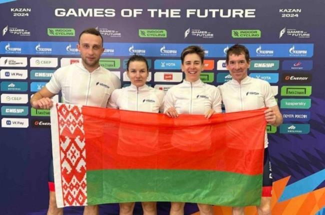 Белорусские велогонщики одержали победу на «Играх Будущего» в Казани