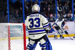 Белорусский голкипер Ян Шостак признан первой звездой матча в USHL