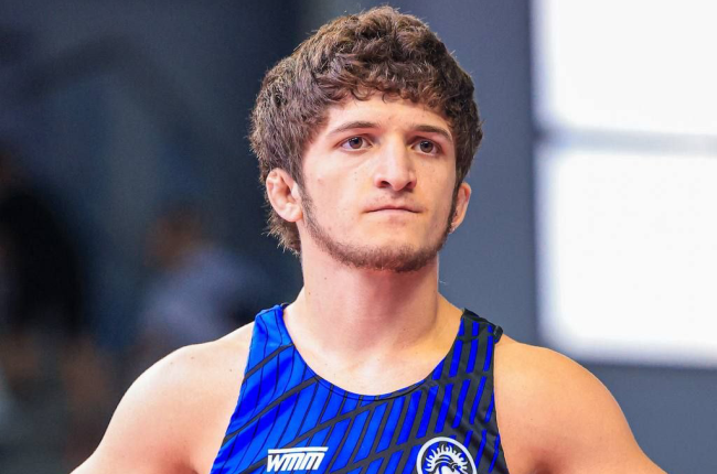 Белорусский спортсмен Магомедхан Магомедханов стал чемпионом Европы U-23 по борьбе 