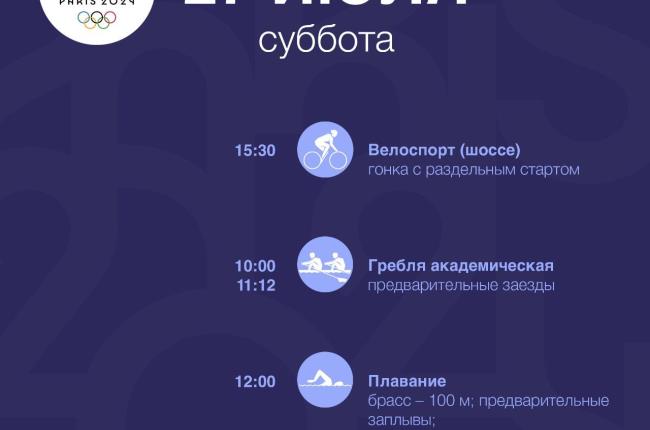 Белорусы начинают выступления на Олимпийских играх-2024