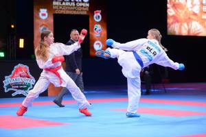 Белорусы завоевали 27 золотых наград на старте турнира по карате Belarus Open в Минске