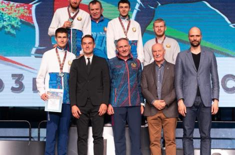 Белорусы завоевали «бронзу» на чемпионате Союзного государства по фехтованию в Минске 