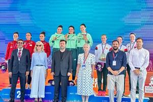 Бронза командного турнира у белорусских пятиборок