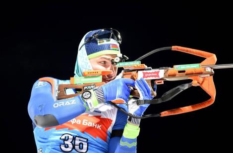 Дмитрий Лазовский победил в масс-старте на втором этапе Кубка Содружества по биатлону 