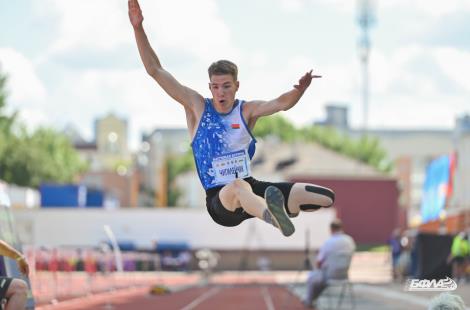 Егор Чигилейчик – серебряный призер второго этапа фестиваля Athletics League в Ижевске