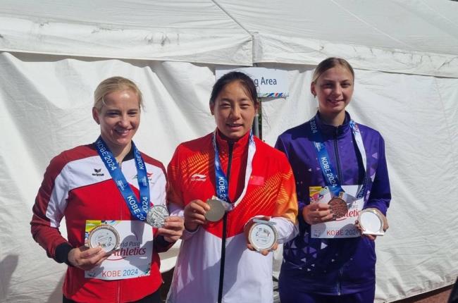 Елизавета Добровальская – бронзовый призёр чемпионата мира по инваспорту