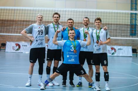 «Энергия» - бронзовый призер мужского чемпионата Беларуси по волейболу