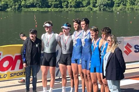 Евгений Золотой и Павел Синенко – серебряные призеры международной регаты по академической гребле