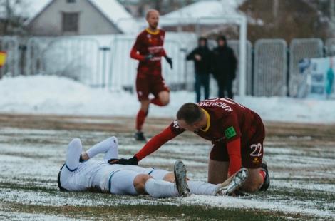 ФК «Сморгонь» Дома обыграл минское «Динамо» в чемпионате Беларуси по футболу 