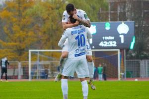 Футболисты минского «Динамо» одержали победу над «Нафтаном» (3:1)