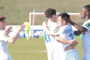 Футболисты минского «Динамо» стартовали в чемпионате Беларуси с волевой победы над «Славией» (2:1)