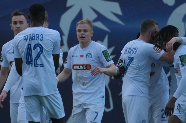 Футболисты минского «Динамо» в волевом стиле обыграли «Барановичи» (3:2)