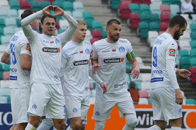 Футболисты минского «Динамо» взяли верх над «Молодечно» (3:2)