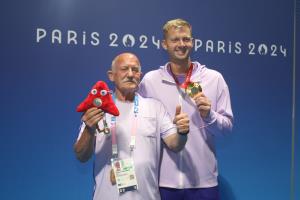 Игорь Бокий стал 17-кратным паралимпийским чемпионом, выиграв «золото» на дистанции 100 м баттерфляем в классе S-13. В финале он финишировал с результатом 54.13 сек.