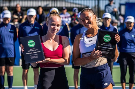 Ирина Шиманович и Мария Козырева вышли в 1/4 финала парного турнира WTA в Анталии