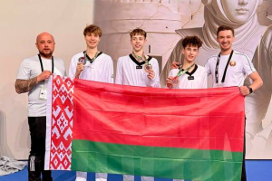 Юные белорусские спортсмены выиграли три медали на международном турнире по таэквондо 