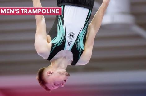 Иван Литвинович – победитель чемпионата Европы по прыжкам на батуте в индивидуальном зачете среди мужчин