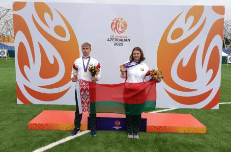 Иван Заикин и Дарья Барсукова – чемпионы III Игр стран СНГ по стрельбе из лука в миксте