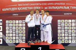 Kazakhstan Open: Белорусские каратисты завоевали семь медалей