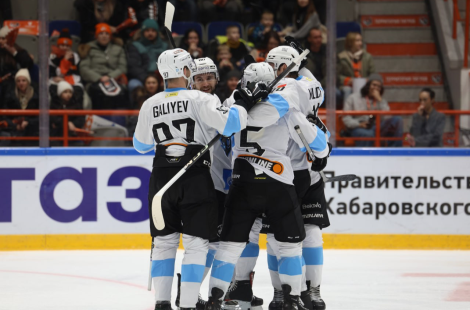 Хоккеисты минского «Динамо» на выезде обыграли «Амур»  