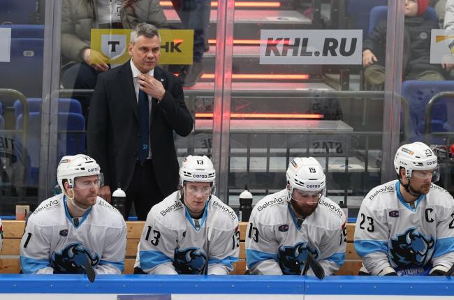 Хоккеисты минского «Динамо» уступили ЦСКА (1:4)