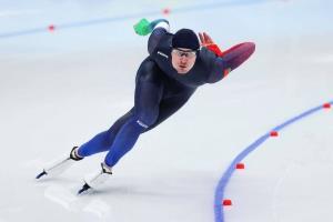 Конькобежец Игнат Головатюк одержал очередную на Кубке Содружества в Москве