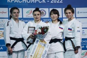 Ксения Данилович взяла «серебро» на Всероссийском турнире по дзюдо памяти Гулидова
