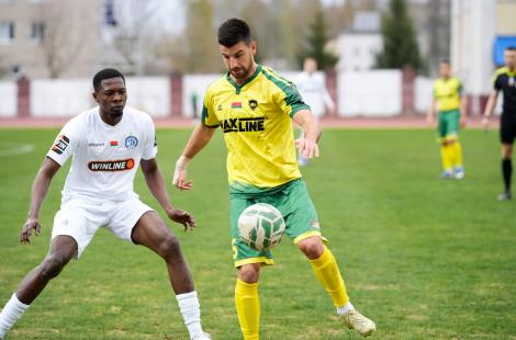 «МЛ Витебск» и минское «Динамо» сыграли вничью (0:0)