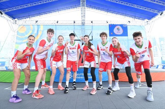 Мужская и женская сборные Беларуси по баскетболу – золотые призёры игр «Дети Азии»
