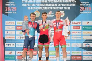 На велодроме «Минск Арены» проходит открытый чемпионат Беларуси по велоспорту в неолимпийских дисциплинах