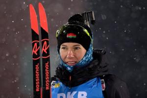 На втором этапе Кубка России по биатлону белорусские спортсменки не смогли попасть на пьедестал в спринте