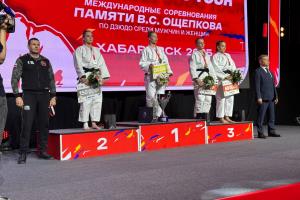 Полина Слесаренко завоевала «серебро» на международном турнире по дзюдо 