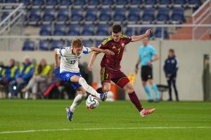 Сборная Беларуси по футболу взяла верх над финнами (1:0)